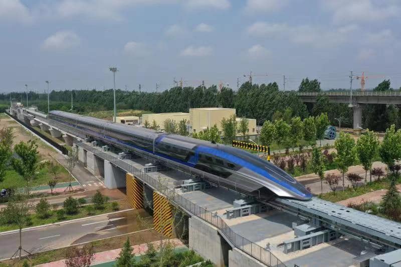China unveils its first 600km/h maglev trainset in Qingdao - Global Construction Review