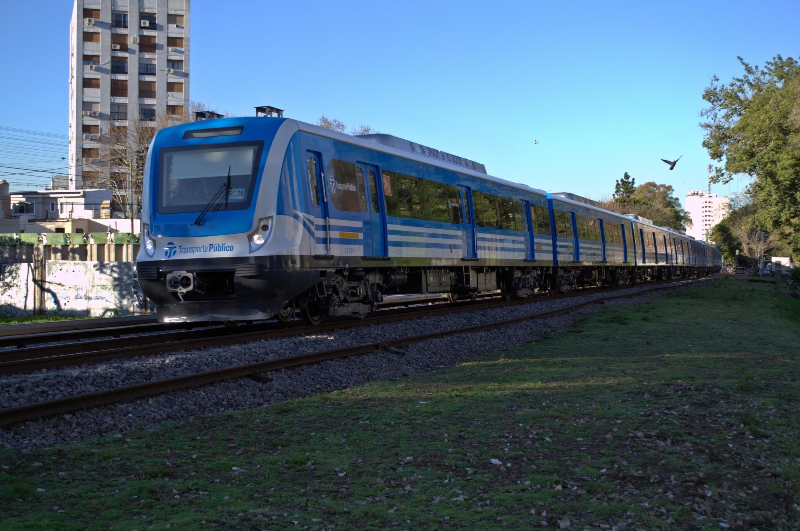 Train station Buenos Aires Midland railway, operated one meter
