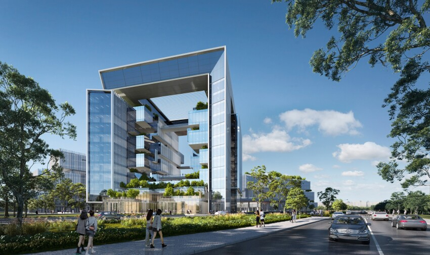 The “Window Building” will frame views over the Songshan lakes (10 Design)