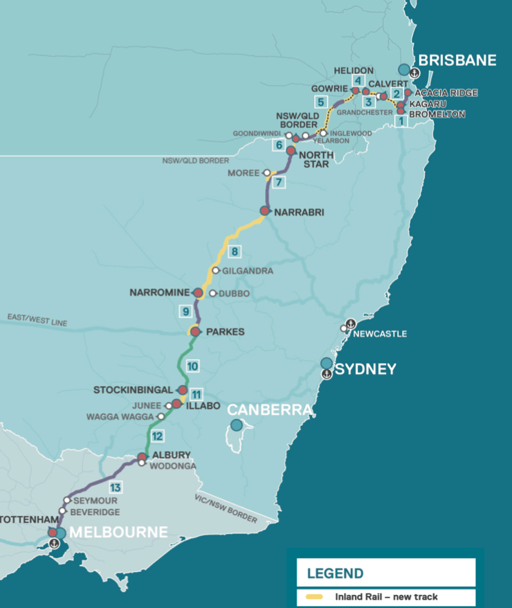 Australia's inland rail: a long-held dream, but for whom and at what cost?, Transport