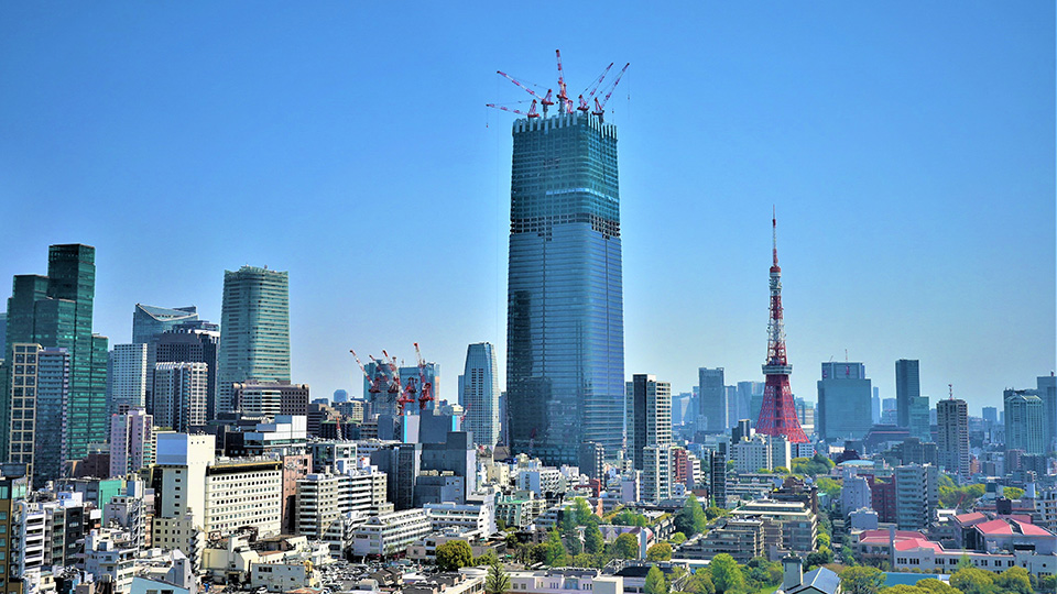 日本で2番目に高い塔は東京にあります