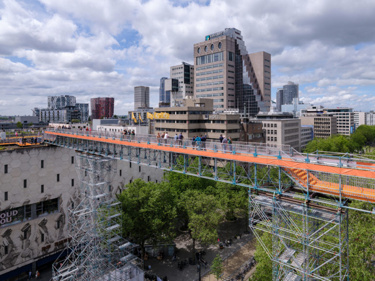 Rotterdam’s 600m “rooftop walk” opens to the public