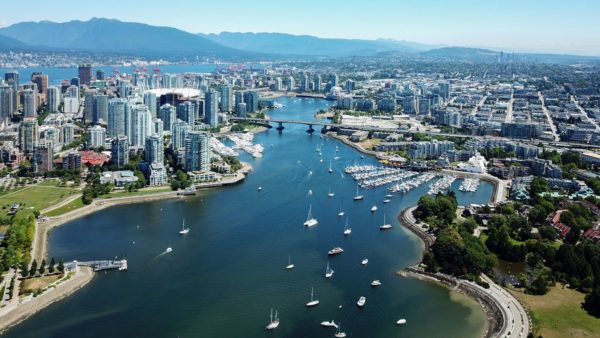 The 11-tower scheme will be in False Creek, central Vancouver (Wpcpey/CC BY-SA 4.0)