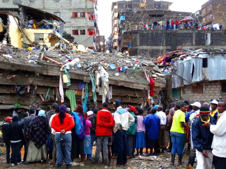 Six killed in Kenya building collapse