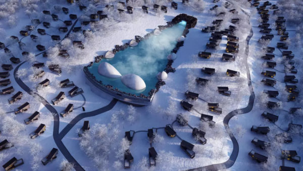 Geolagoon’s rendering of the planned resort