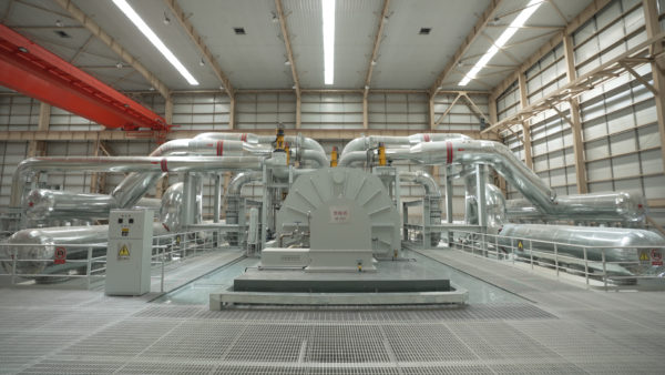 The Zhangjiakou unit’s turbine (Chinese Academy of Sciences)