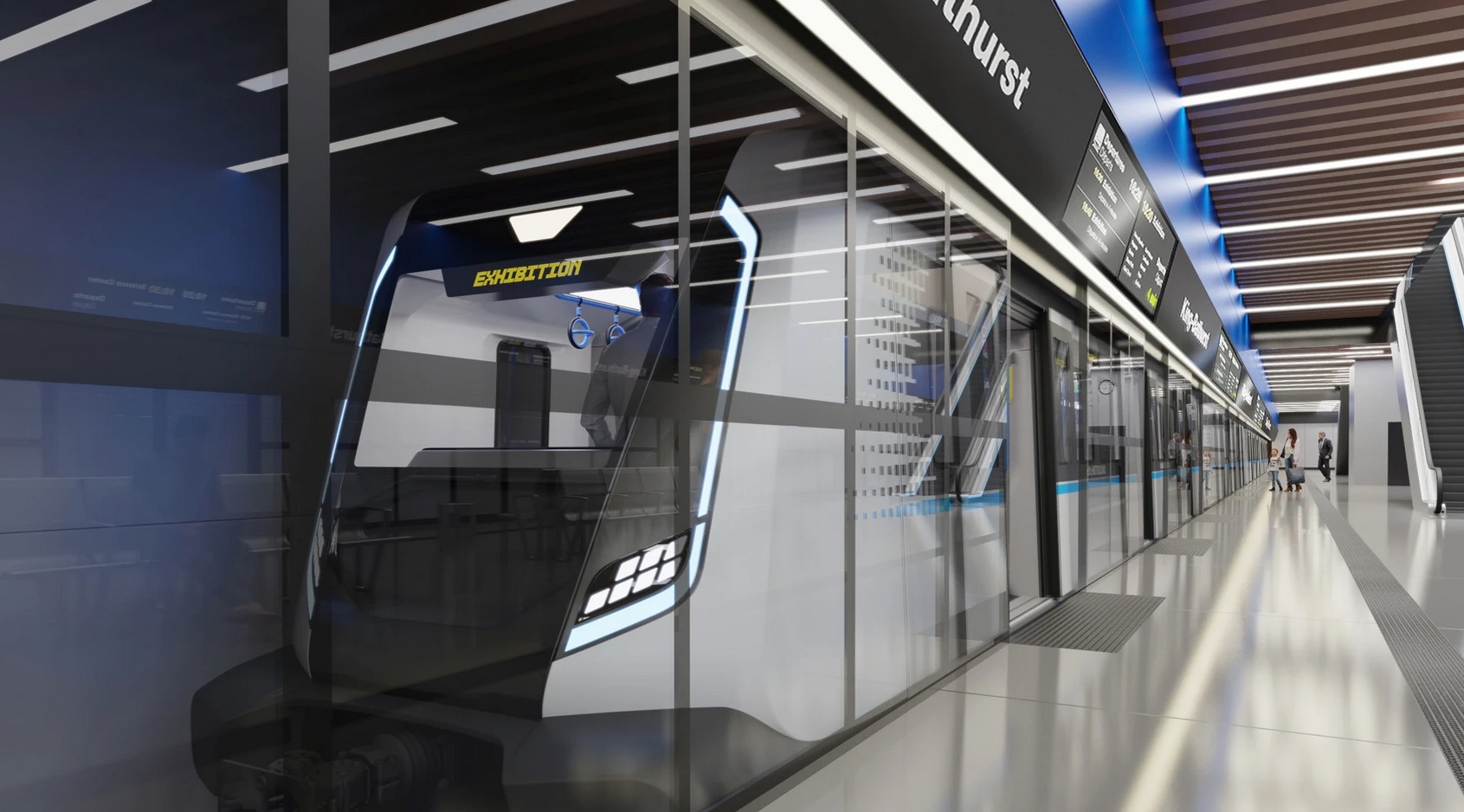The Hitachi-led Connect 6ix project company last week won a C$9bn public-private partnership contract to supply trains and signalling for the new 15.6km Otario Line and to operate and maintain it for 30 years (Render courtesy of Hitachi)