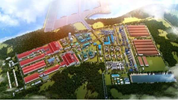 A rendering of the proposed steel mill (Binh Dinh Investment Promotion Centre)