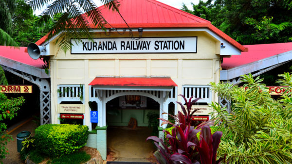 Kuranda Train Station in Queensland, Australia (Rafael Ben Ari/Dreamstime)