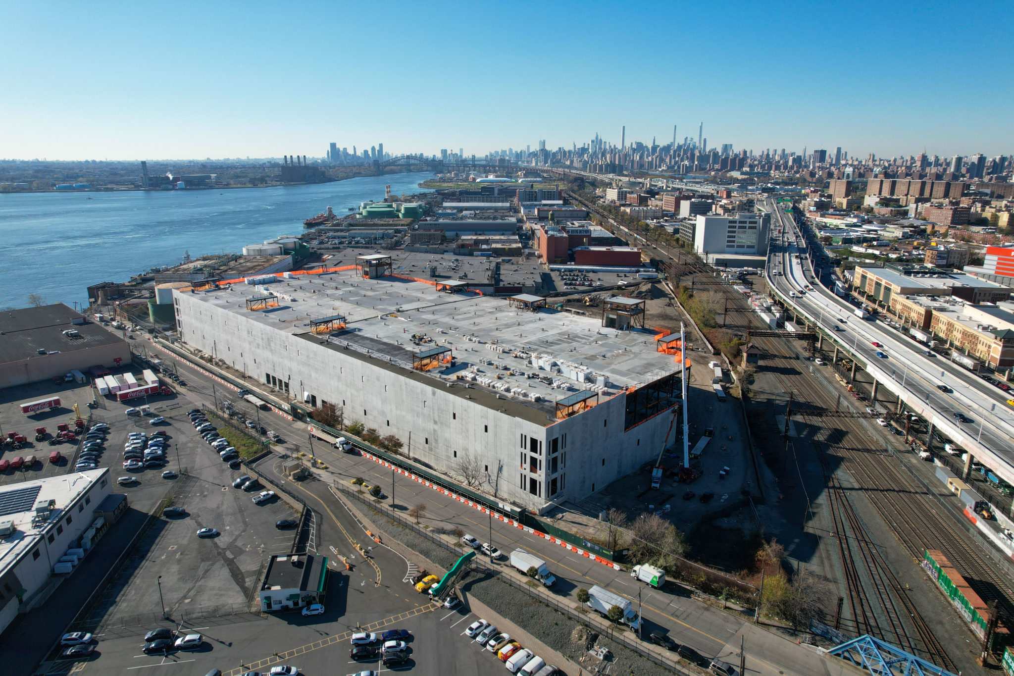 New York’s ‘biggest industrial development’ tops out Global