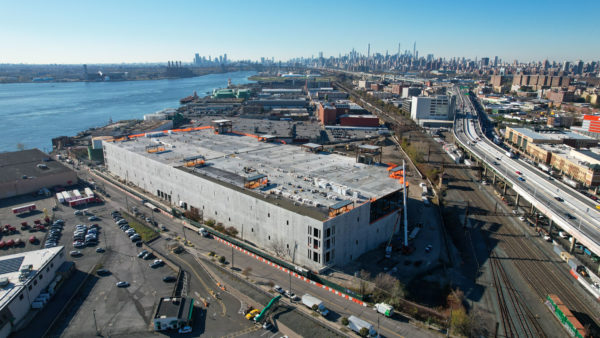 The 1.3-million-sq-ft Bronx Logistics Center is a “last mile” warehousing facility set on 14 acres near four interstate highways (Courtesy of Turnbridge Equities)