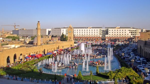 The main square of Erbil, capital of the Autonomous Kurdistan Region (Ask Gudmundsen /CC BY-SA 3.0)