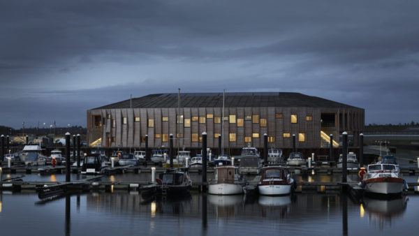 The plan view of the Maritime Centre (Werk Arkitekter)