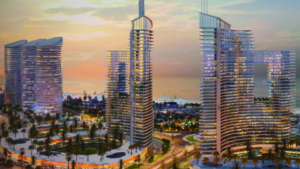 Last year Hill International won a contract to manage the Marina Towers project in Egypt’s New Alamein City, pictured (Courtesy of Hill International)
