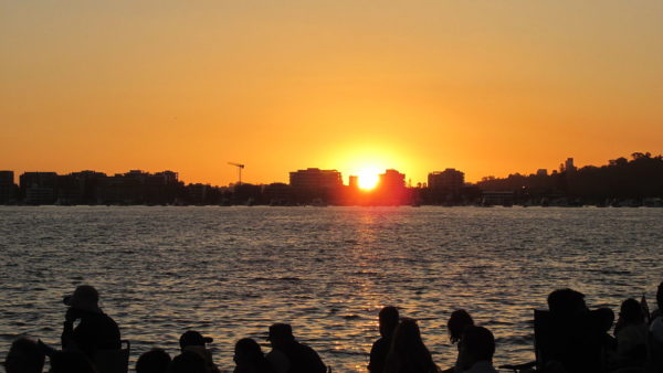 Australia Day celebrations at sunset in Perth, Western Australia (Orderinchaos/CC BY-SA 4.0)