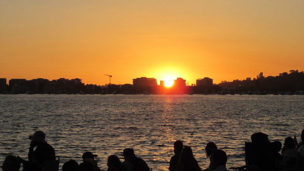 Australia Day celebrations at sunset in Perth, Western Australia (Orderinchaos/CC BY-SA 4.0)