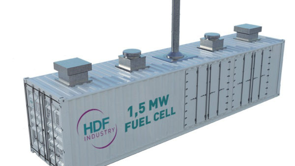 HDF Energy’s image of its 1.5MW fuel cell