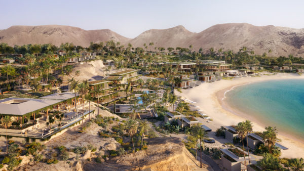 Clinique La Prairie’s resort will have a central “Longevity Plaza” (Courtesy of Red Sea Global)
