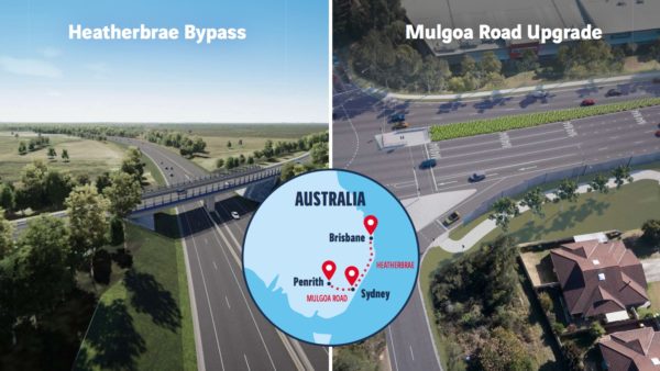 The company will build a bypass for the town of Heatherbrae and upgrade Sydney’s Mulgoa Road (Courtesy of Vinci)