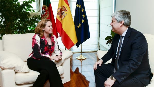 Nadia Calviño (left) said Ferrovial’s decision was “very wrong” (Ministry of Economic Affairs and Digital Transformation of Spain)