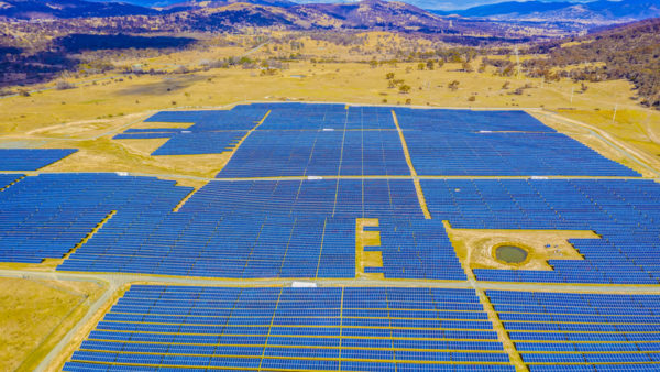 A solar farm in Australia (Steven Tritton/Dreamstime)