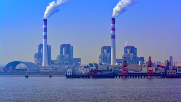 China’s largest coal-fired power station, located in Shanghai (Igor Groshev/Dreamstime)