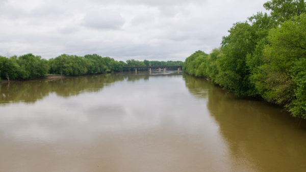 The Wabash River in Terre Haute, Indiana (Harris Shiffman/Dreamstime)