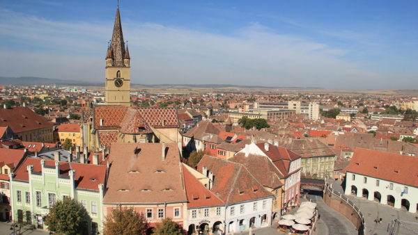 The city of Sibiu, in Sibiu County, where much of the work will take place (Antony Stanley/CC BY-SA 2.0)