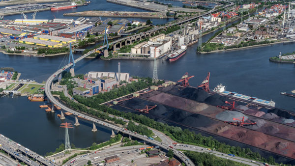 (Photograph by Martin Elsen, courtesy of Hamburg Port Authority)
