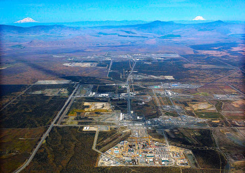 An aerial view of the Hanford Site in Washington state (Business Wire)