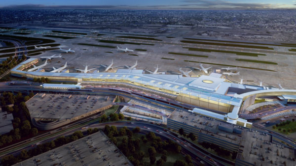 How the terminal will look when complete in 2028 (Port Authority of New York and New Jersey)