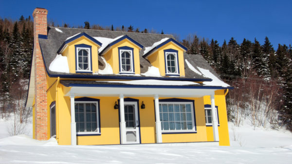 A country house in Charlevoix, Quebec. Building Products of Canada specialises in roofing and wall panels for Canada’s residential market (Misscanon/Dreamstime)