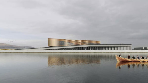 Viking boats inspire Faroe Island ferry terminal