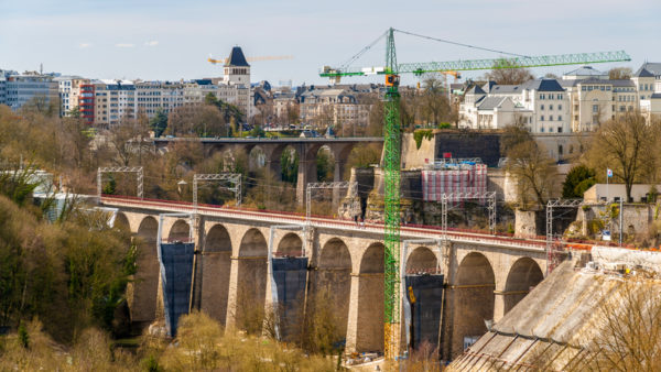 Construction in Luxembourg (Leonid Andronov/Dreamstime)