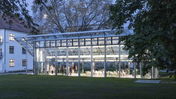 The greenhouse is located in the grounds of St Augustin abbey (Laurian Ghinitoiu)