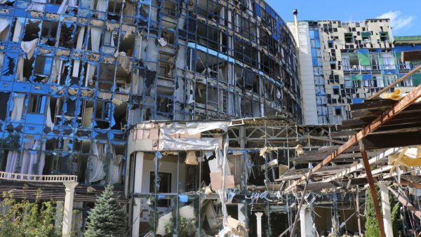 Damage in Kharkiv after Russian shelling on 9 September 2022 (State Emergency Service of Ukraine/CC BY 4.0)