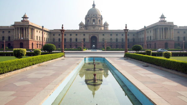 The museum will be housed in New Delhi’s North and South Blocks. This image shows the North Block (Laurie Jones/CC BY-SA 2.0)