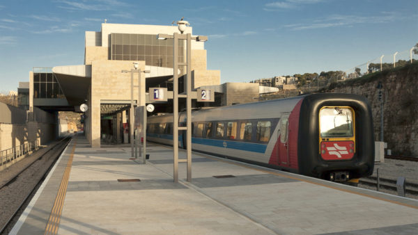 A train in Israel (Denis Kabanov/Dreamstime)