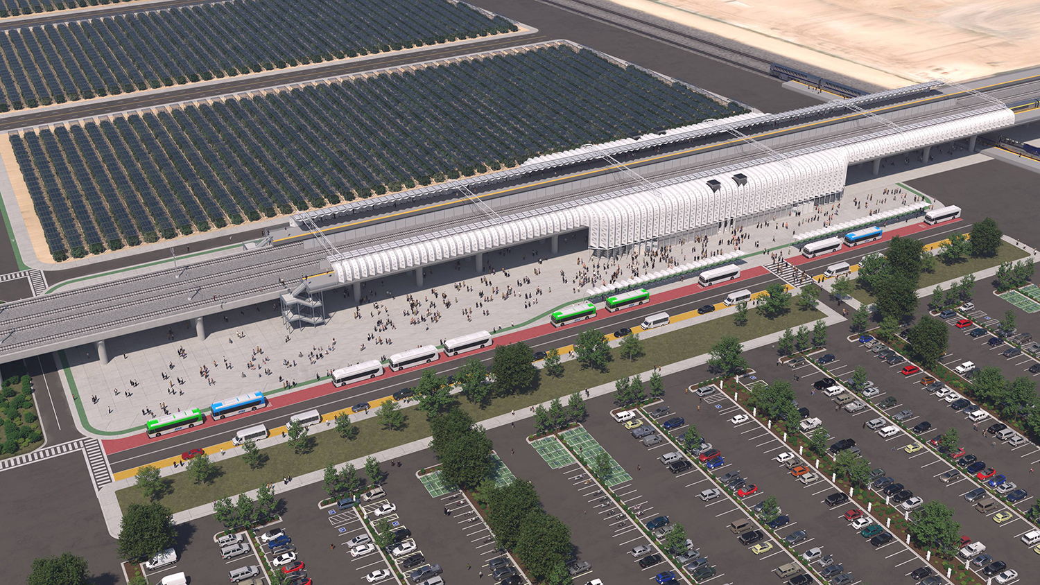 California solar rail