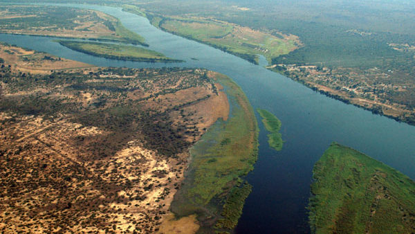 The Zambesi river at Kazungula (Brian McMorrow/CC BY-SA 2.5)