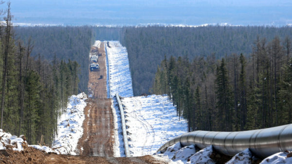 Power of Siberia 1 is expected to deliver 38 billion cubic metres of gas to China in 2024 (Gazprom)