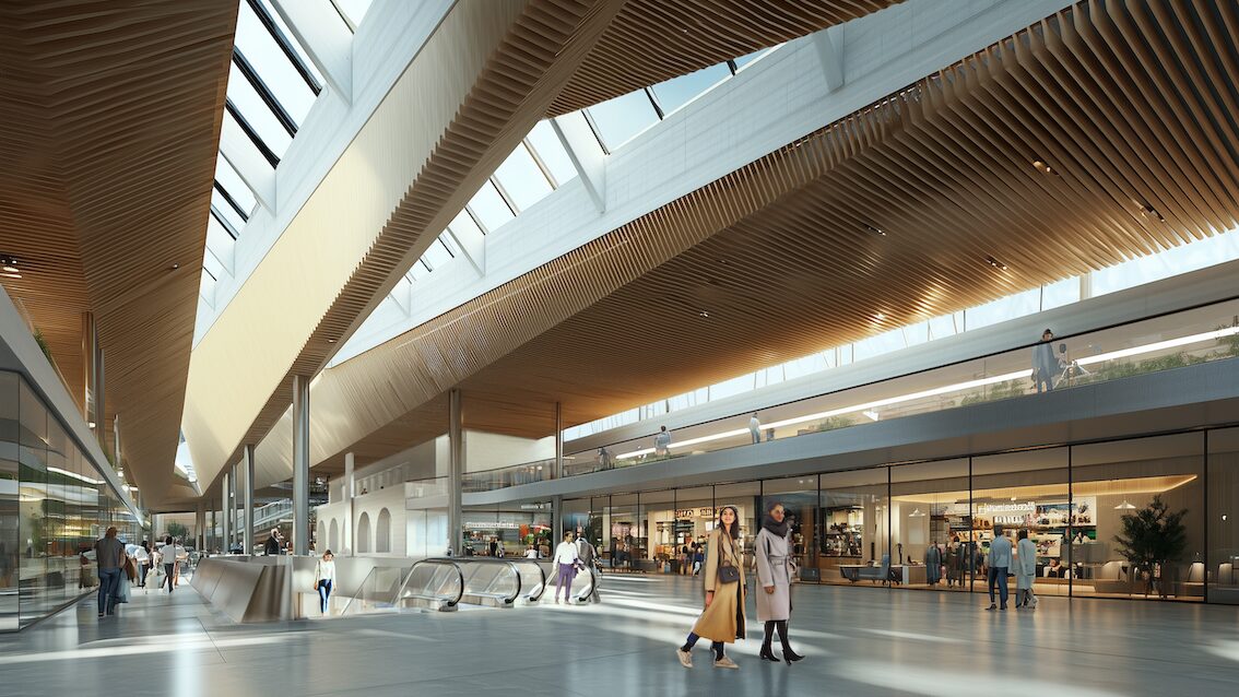 ZHA Vilnius airport terminal