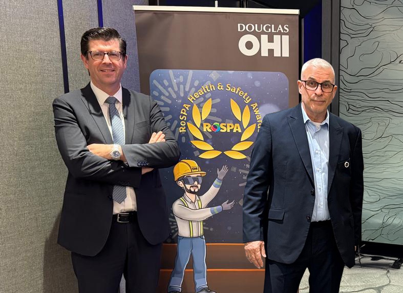 Douglas OHI Wins RoSPA Gold Medal for ninth time