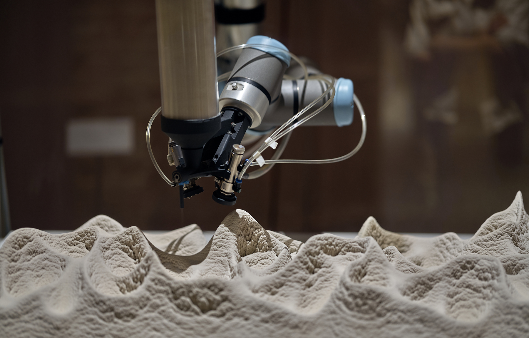 Swiss researcher develops printable concrete held together with bacteria Swiss researcher develops printable concrete held together with bacteria